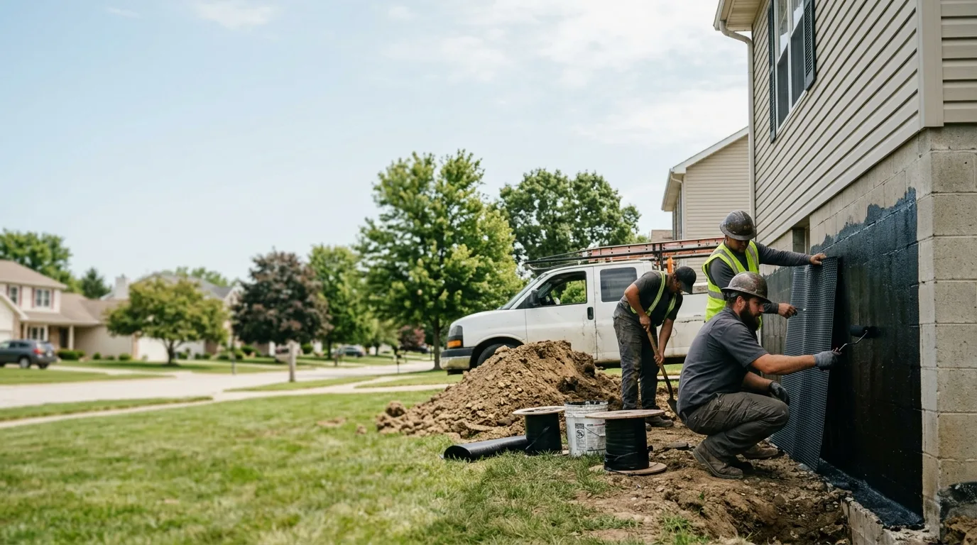 Basement Waterproofing in Shirley, IL near me